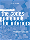 The Codes Guidebook for Interiors, Study Guide (eBook)